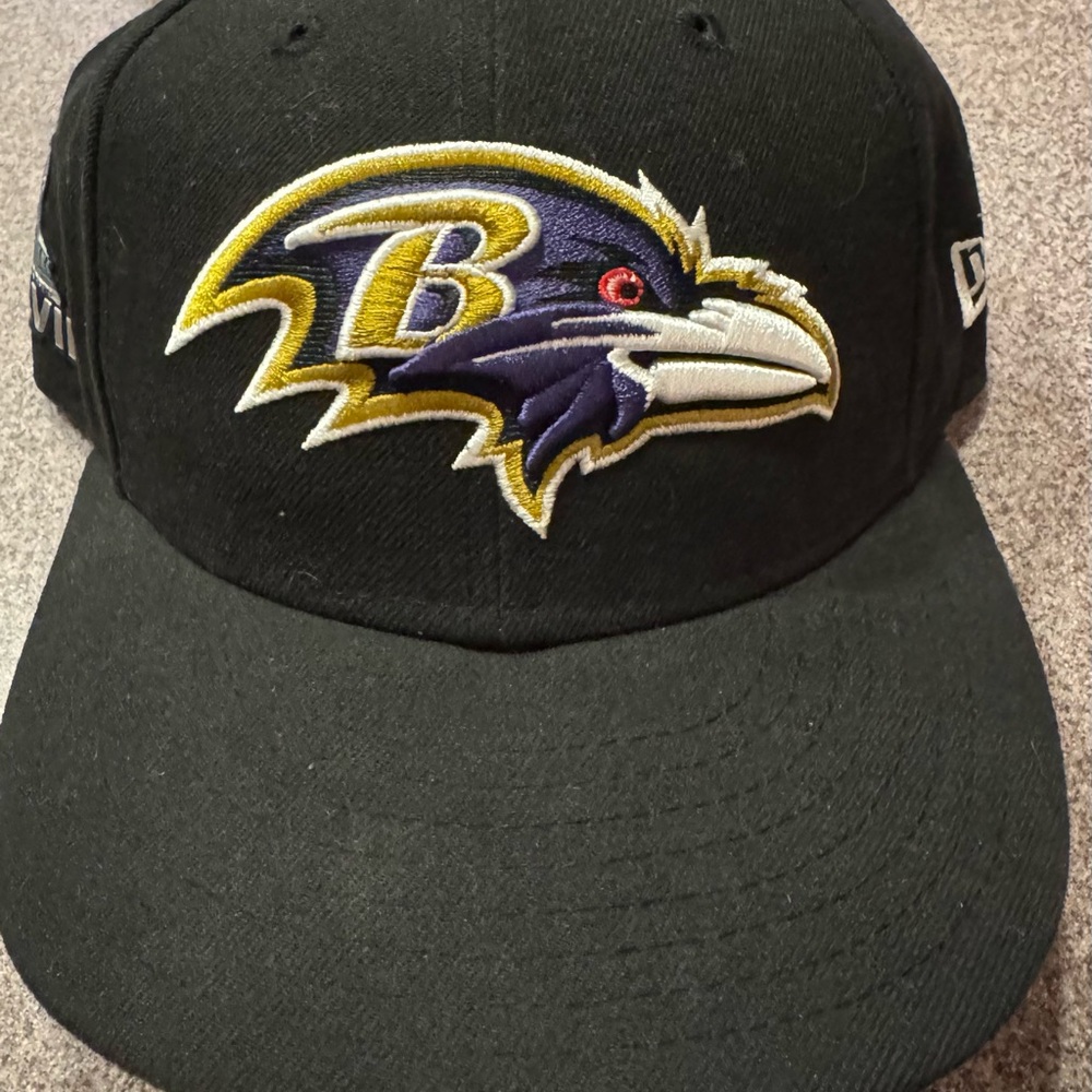 New Era Baltimore Ravens NFL 9FIFTY Black 7 1/2 Fitted Hat